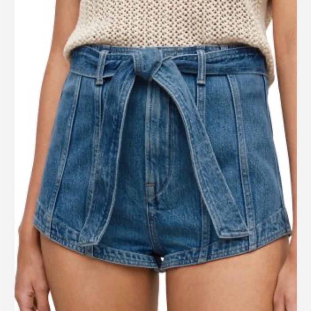 AllSaints Frankie Shorts Mid Indigo Size 29